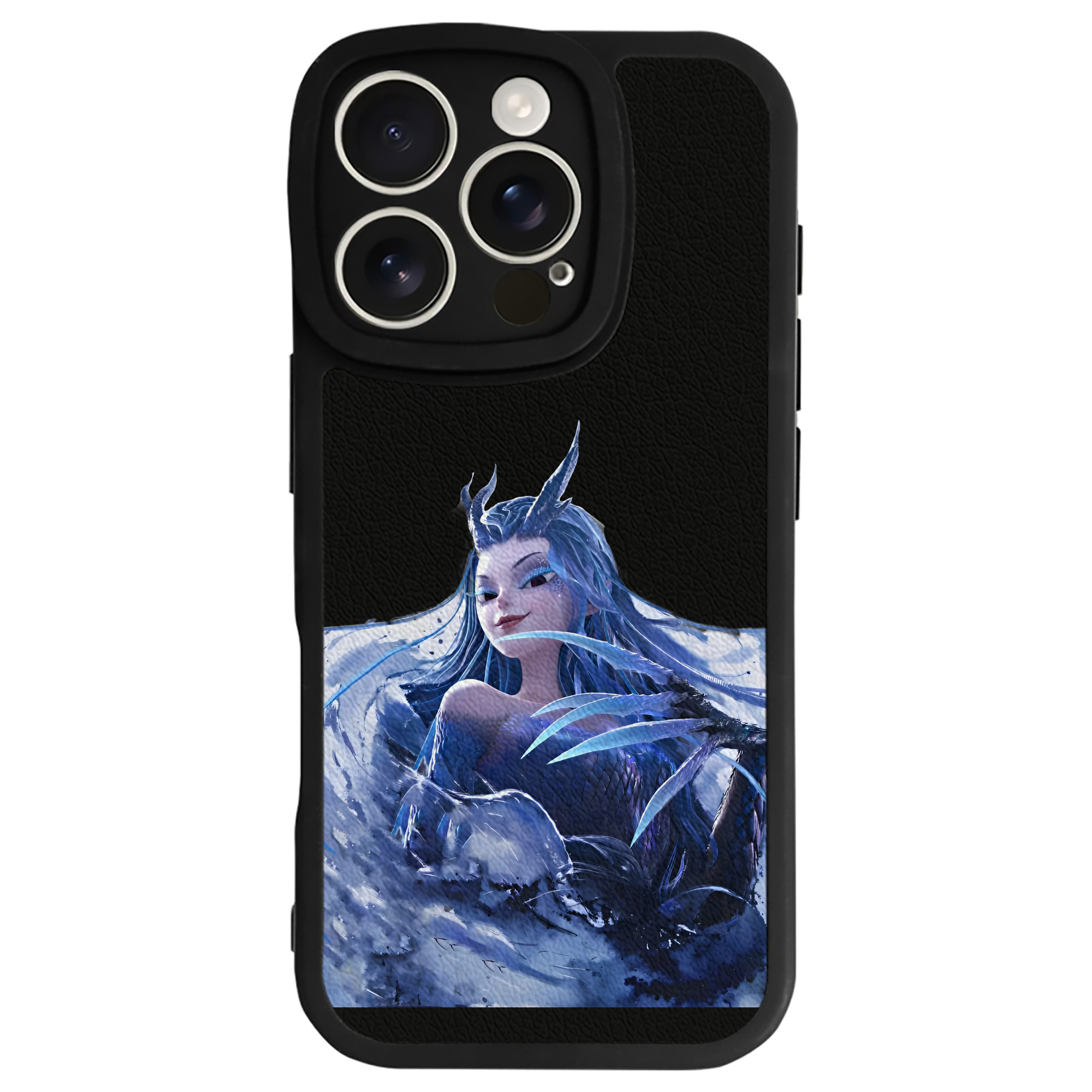 （画像用） Ne Zha 2 ナタ 魔童の大暴れ 【iPhone 16シリーズ対応】シリコンスマホケース（レザー調） 材質：シリコン